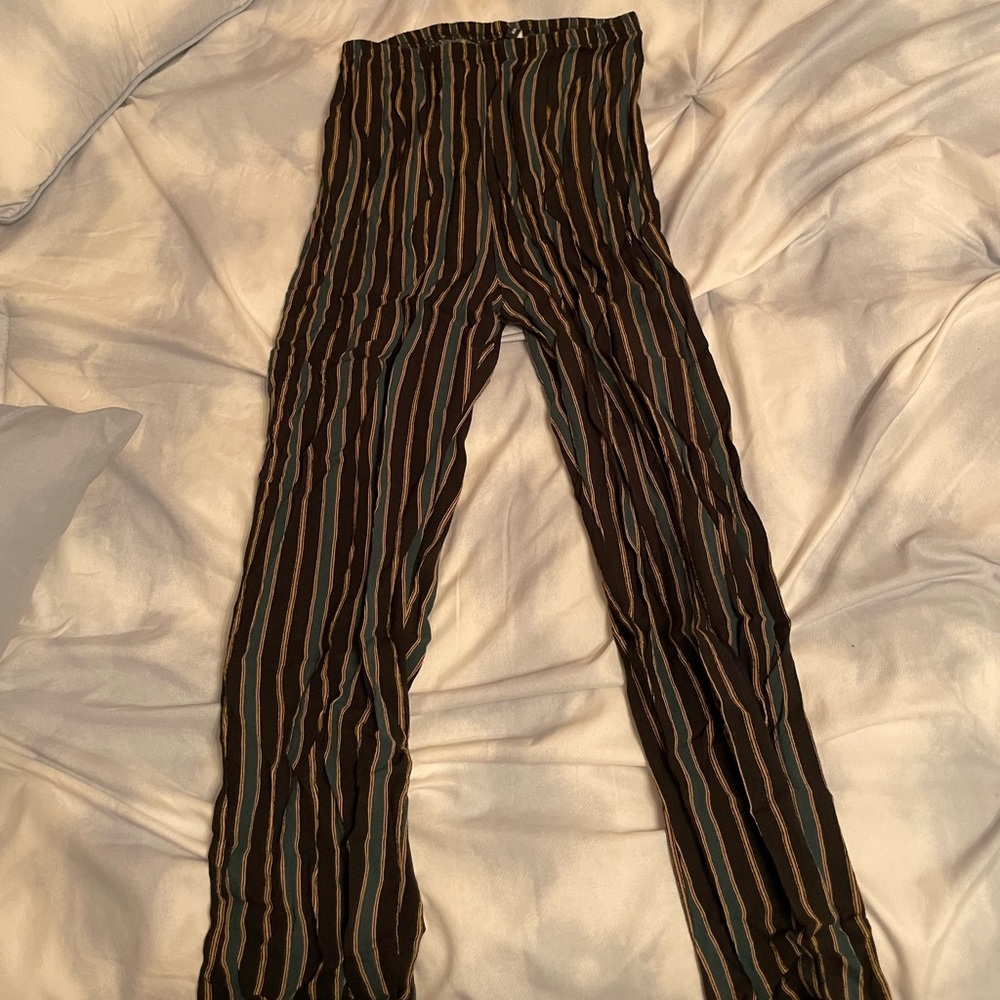Brandy Melville striped flow pants